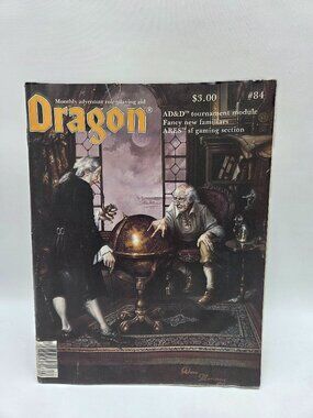 Dragon Magazine Issue 84 April 1984 D&D RPG Volume 8 Number 10